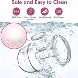 Bilateral Wearable Electric Milk Collector Portable Integrated Rechargeable