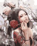 Japanese Tattoo Making - DIY Painting By Numbers Kit