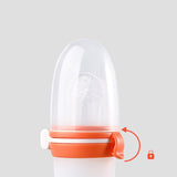 Squeeze Feeding Silicone Baby Solid Food Tools Bowl Milk Bottle