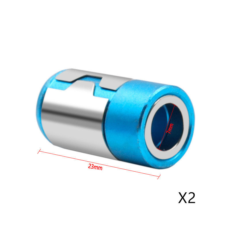 Light blue bit with magnetic ring