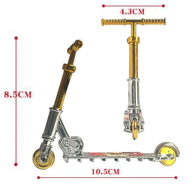Two wheel scooter children's puzzle plastic toy accessories