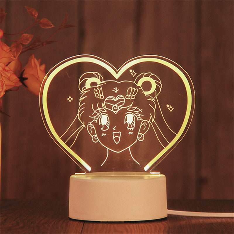 Creative 3d night light