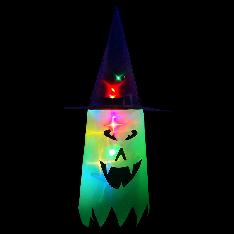 Хеллоуин Иди Ороиши чароғҳо матои Арт Рӯҳулкудс Halloween сатр чароғҳои