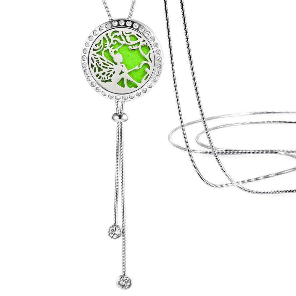 Stainless steel aroma pendant