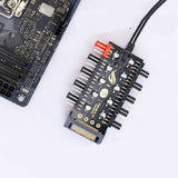 Computer fan hub