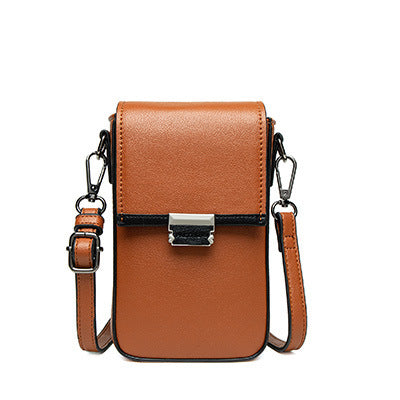 Vertical cell phone bag