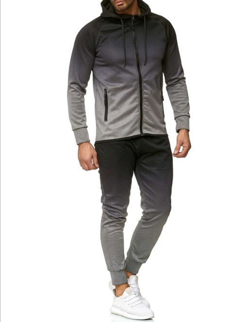 Men's Casual And Comfortable Suit Sports Style Gradient