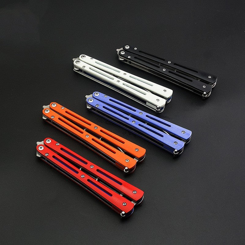 Outdoor Play Cool Tools Should Be Bearing Plate Butterfly Swinging Knife