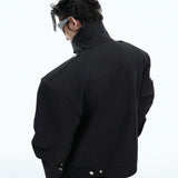 Heavy Industry Multi-pocket Function Cargo Jacket Coat