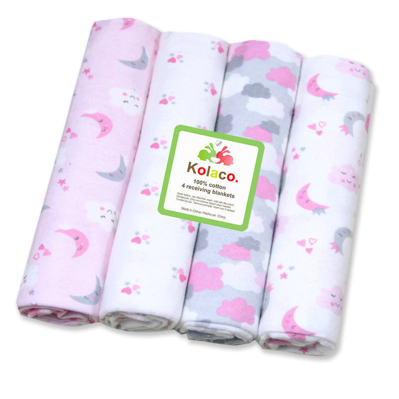 76X76PVC Flannel Baby Wrapping Blanket