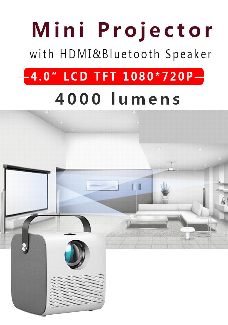 1080P HD Portable Projector