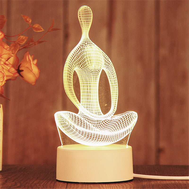 Creative 3d night light
