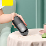 Electric wireless desktop vacuum cleaner