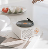 Wireless mini portable retro phonograph Bluetooth-compatible speaker