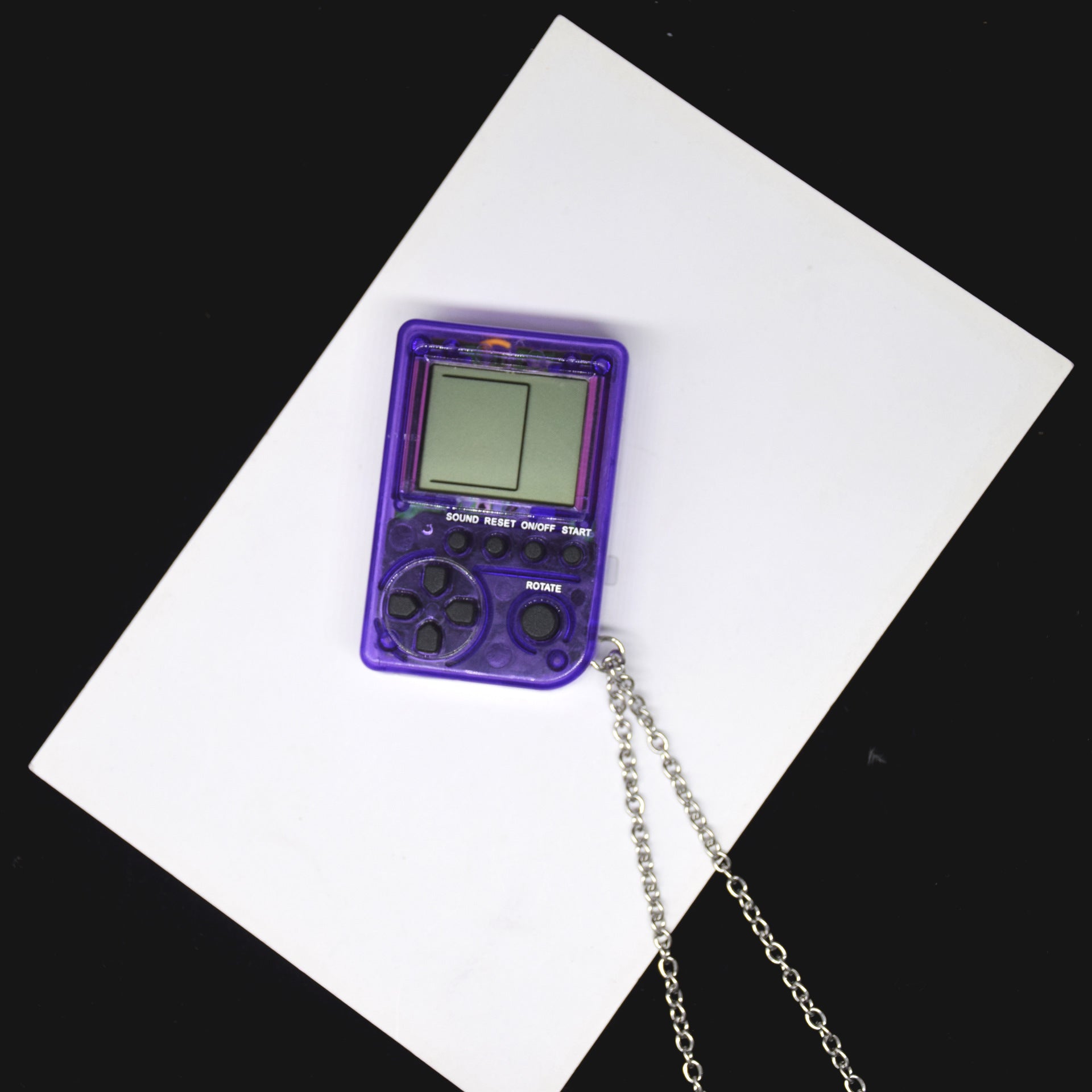 Retro game console necklace