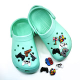 Casual Game Handle Hole Shoe Accessories PVC Soft Rubber Buckle