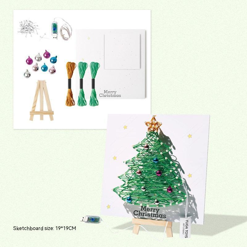 Children's Handmade Winding Painting Creative String Drawing Toys