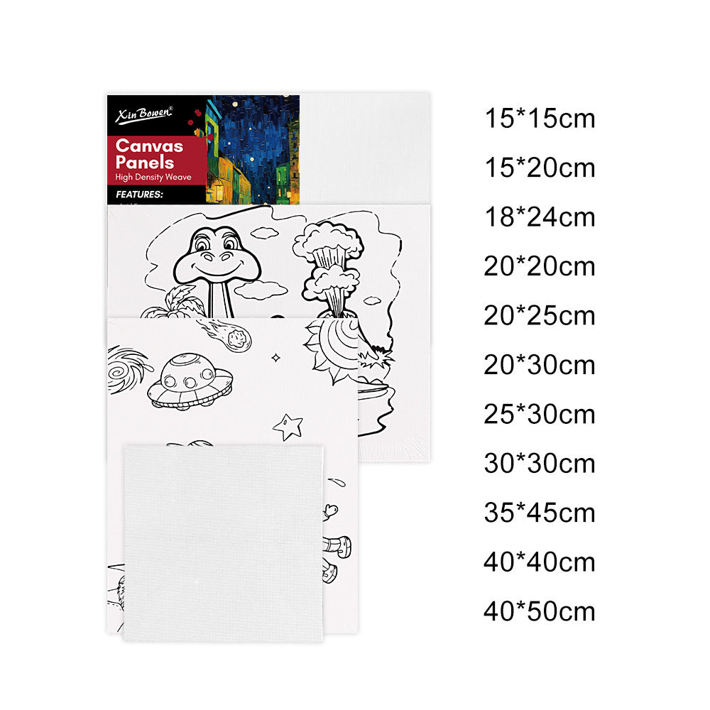 Cotton White Drawing Board Printing Painting Children Diy Drawing