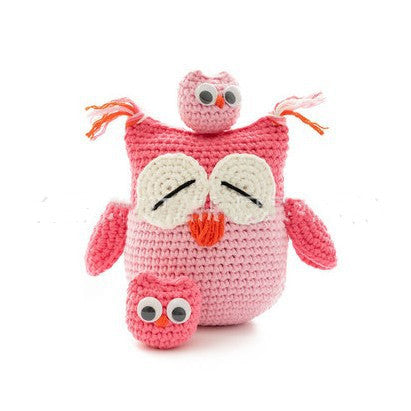 Red Embroidery New Product Handmade Crochet Knitting Doll DIY Beginner Learning Crochet Woolen Material Bag