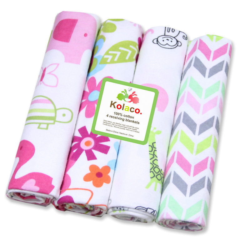 76X76PVC Flannel Baby Wrapping Blanket