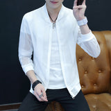 Outerwear Youth fashion jacket with a hood and a stand-up collar
