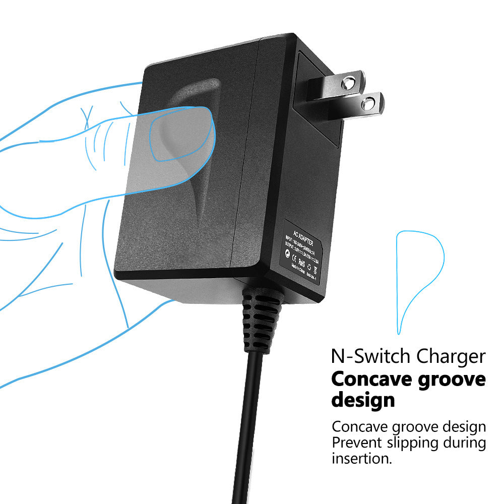 Game Console Power Supply With Transformer Handle Fast Charging AC Adapter Plug-in Charger