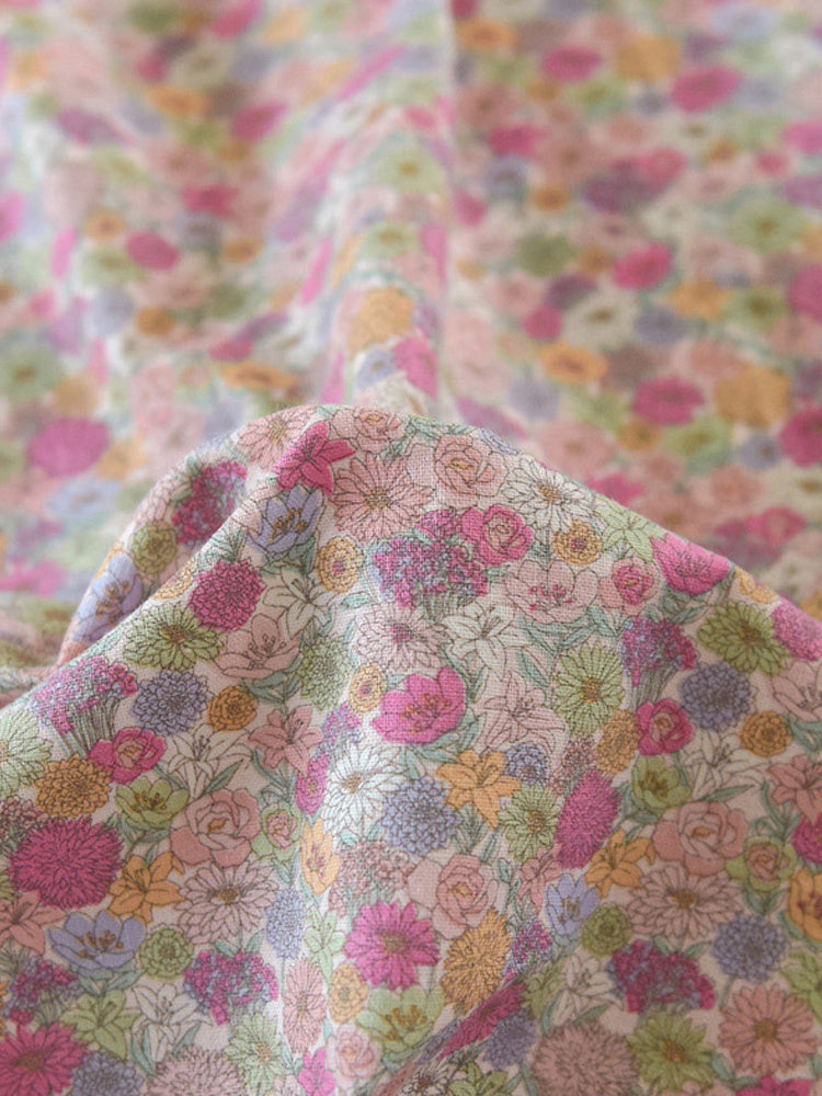 Printed Bedding Pillow Apron Clothing Cotton And Linen Fabric