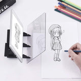 Three Generations Copy Optical Painting Drawing Plate