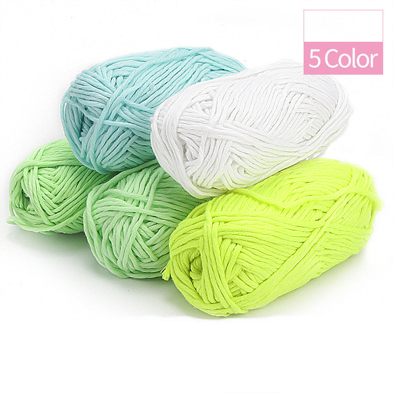 Handmade DIY Wool Crochet Luminous Hand Knitting
