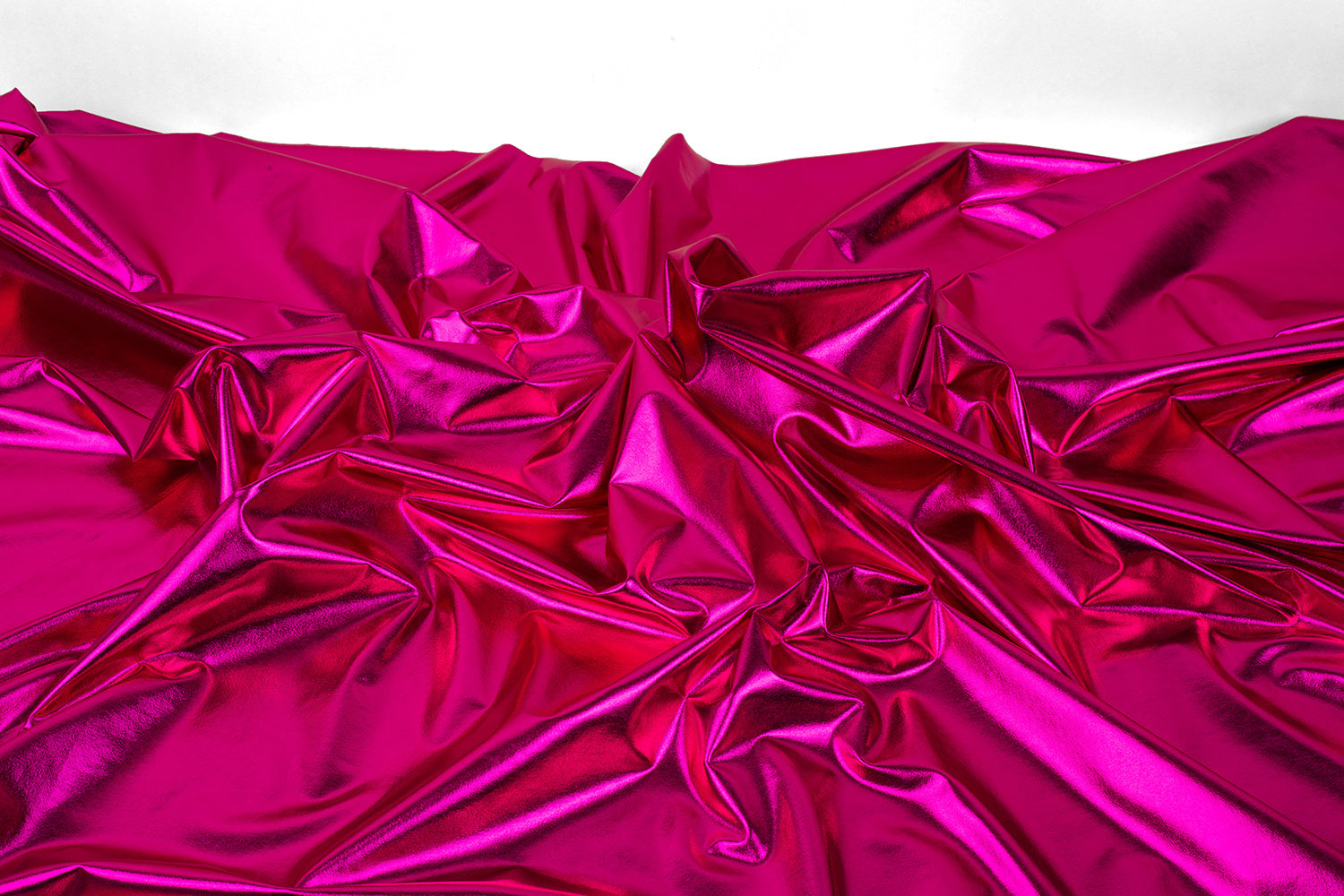 Spandex Gold Fabric With Glossy Surface Version With Elastic Ironing On All Four Sides