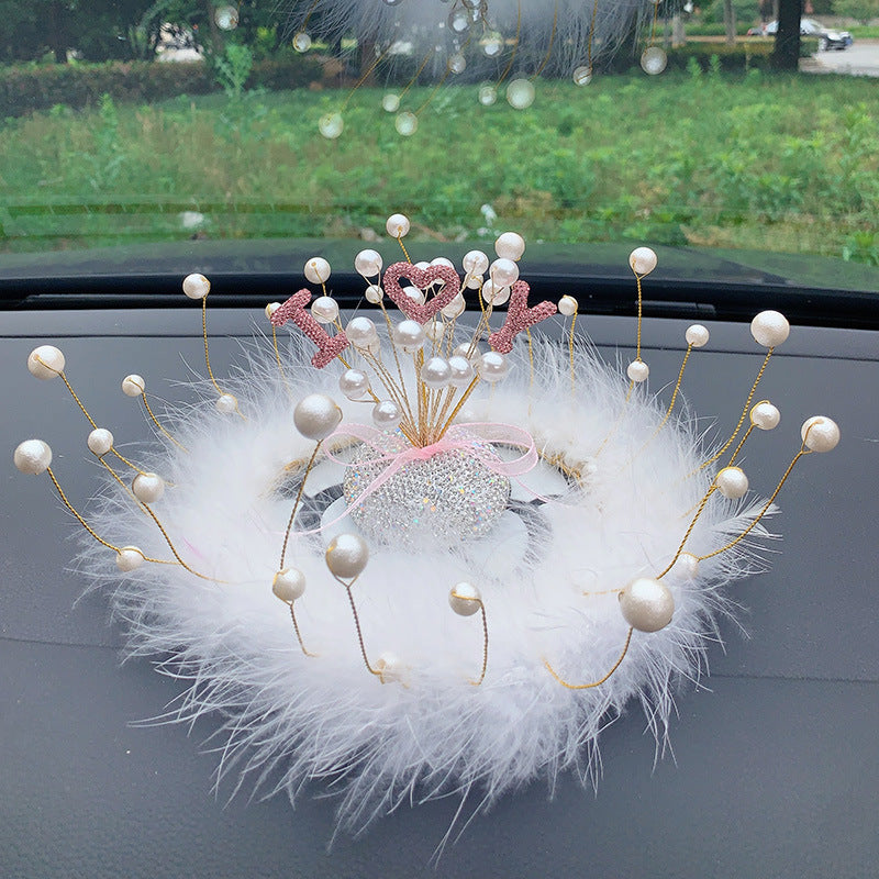 Innovative Car Decoration Vehicle Center Console Diamond Star Decoration Ornaments
