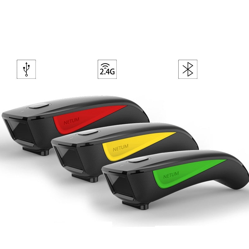 Bluetooth Portable Wireless QR Code Scanner