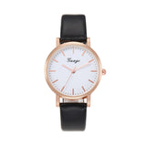 Simple Alloy Belt Watch Women's Quartz