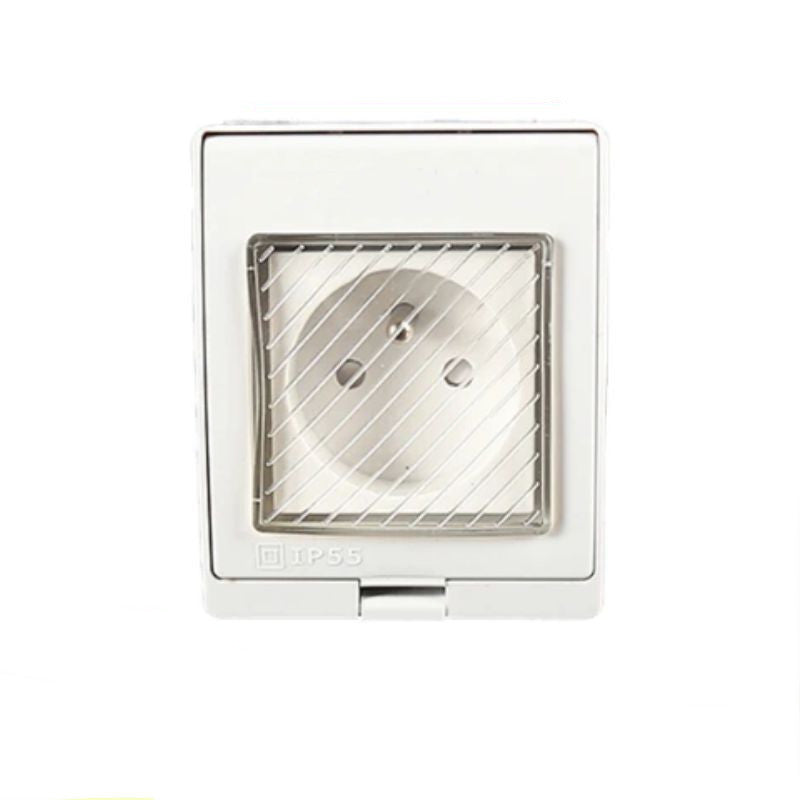 French Outdoor Exposed Waterproof And Rainproof Socket