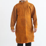 Cowhide Welding Bib Electric Welding Protective Clothing