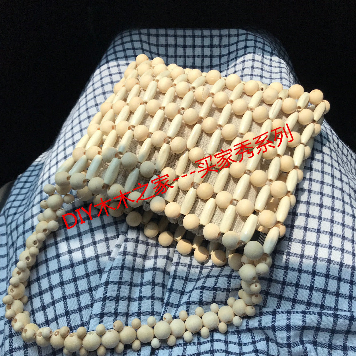 Natural Olive Shape Loose Wood Beads Coffee Black Handmade Wooden Puzzle DIY Jewelry Making