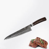 Damascus Chef's Household Kitchen Knife