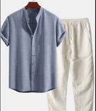 Men's Fashion Shirt Slim Fit Suit
