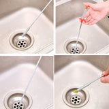 Spring Plumbing Tool Household Hair Cleaner