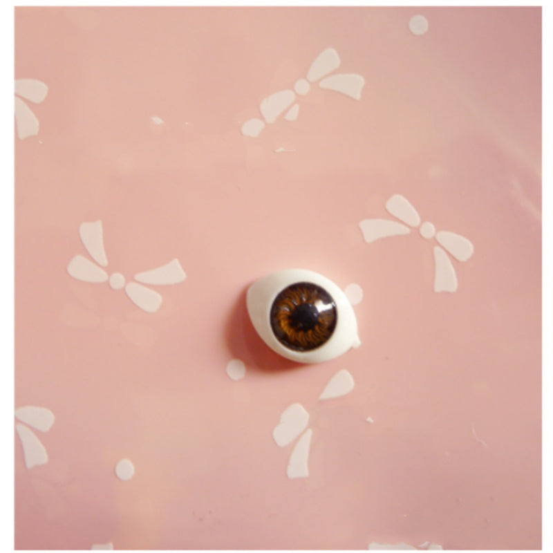 Boat-shaped Resin Eyeballs Toy Dolls DIY Accessories