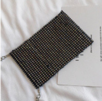 Diamond cell phone bag