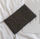 Diamond cell phone bag