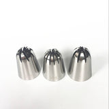 Stainless steel seamless decorating mouth