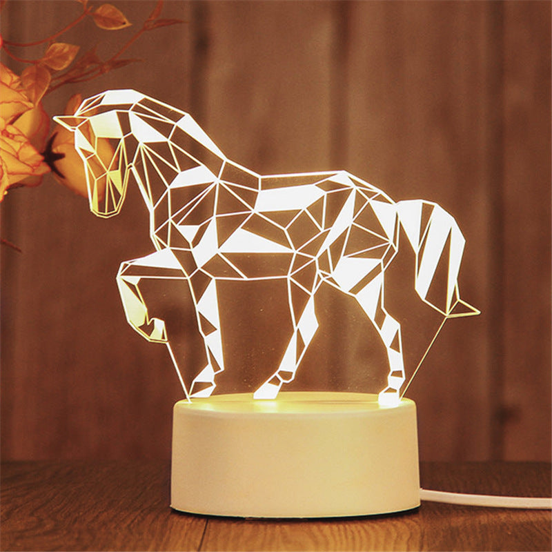 Creative 3d night light