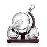 Glass craft wine bottle