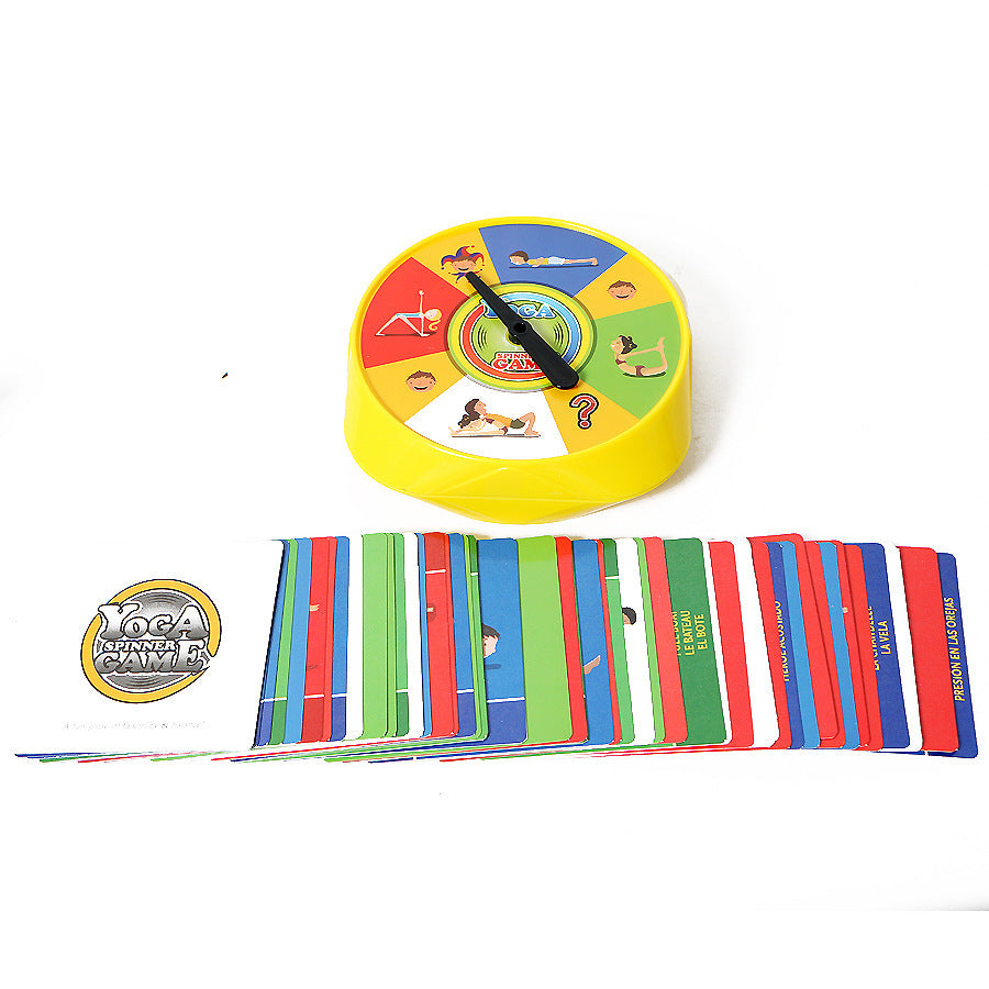 Parent-child interactive board game sports card game