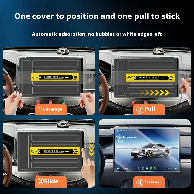 Applicable Car Navigation Dust-free Warehouse Central Control Screen Protector