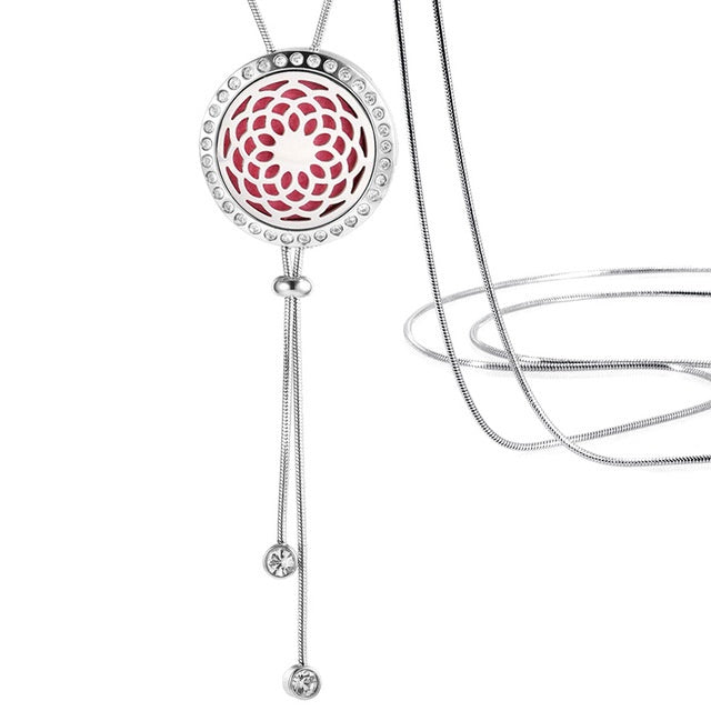 Stainless steel aroma pendant
