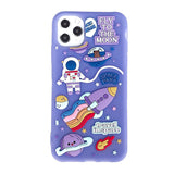 Astronaut silicone cell phone case