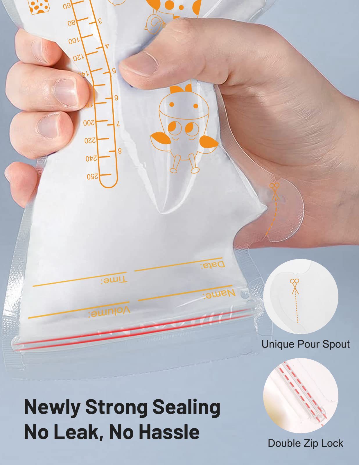 Wearable Flange Breast Feeding Caliber Telescopic